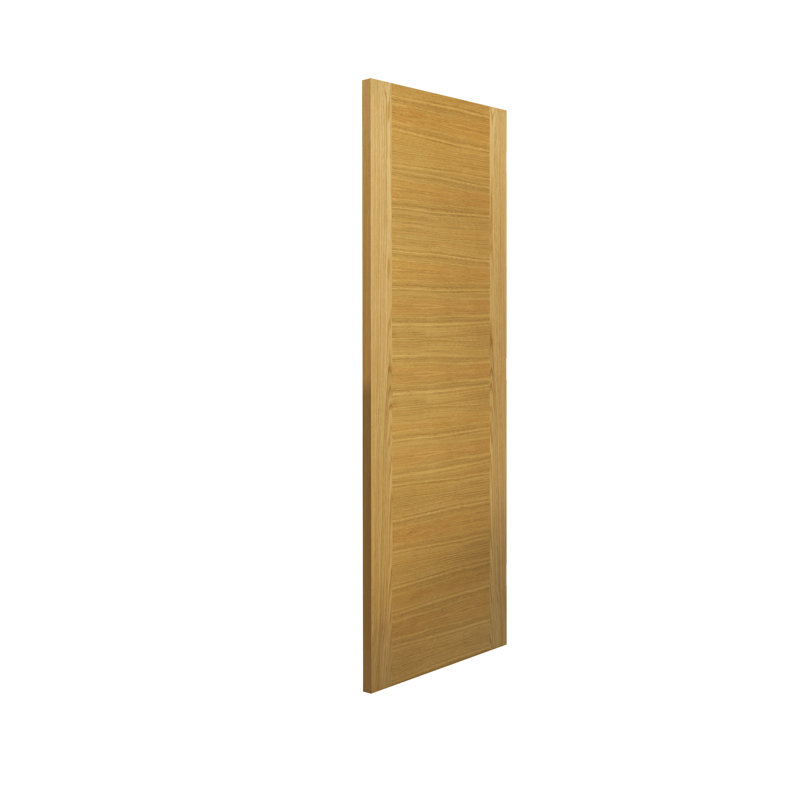 Ostria Oak Fire Door Prefinished, 198.1cm H x 83.8cm W x 4.4cm D