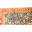 Hand Knotted Wool Oriental Area Rug in Blue And Red