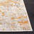 Besfort Abstract Ivory/Orange Area Rug-104977292