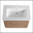 28"Floating Wall-Mounted Bathroom Vanity With Ceramic Sink
