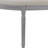 Coastal Button With Tufted Upholstered Design Bench With Weathered In Gray Finish Legs