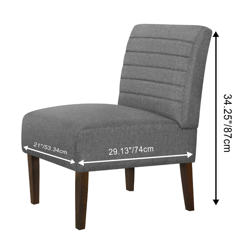 Fauteuil d'appoint Aftonshire, Gris 1