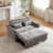 Modern Home Pull-Out Sofa Bed Basic Home Soft Gray Couch Bed For Living Room-1753293387-1753293390