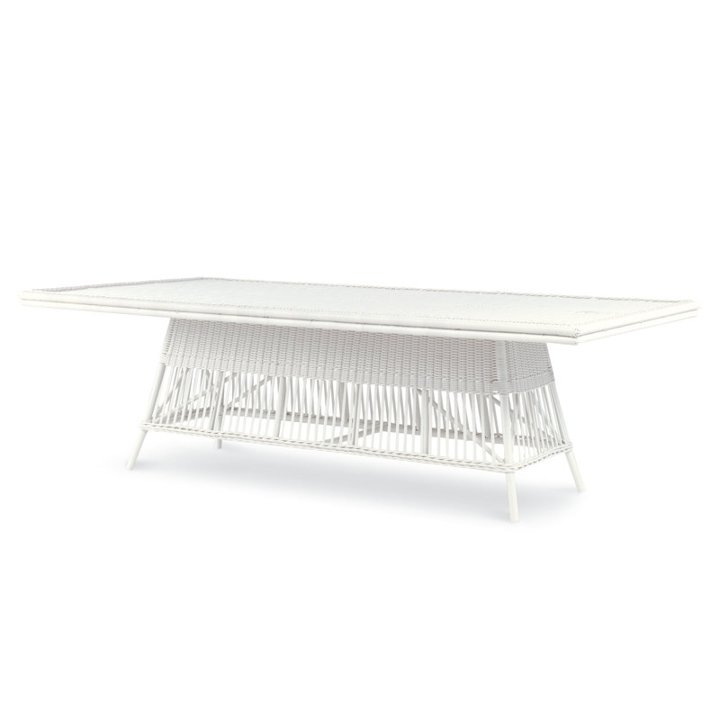 Thomas O'Brien Outdoor Dining Table, White