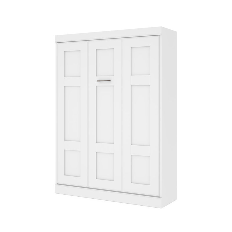 Beecroft Murphy Bed, White, Queen