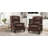 Atilio 30.5" Wide Manual Standard Upholstered Recliner-1265460384