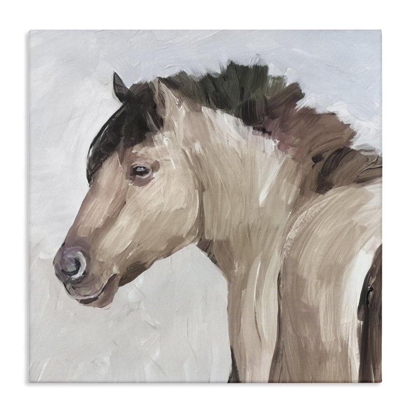 Toile sèche Dry Creek Horse, design par Errico & Slyp, H 17 po x l 17 po