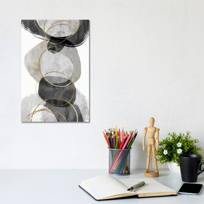 Conglomerate II - Wrapped Canvas Painting