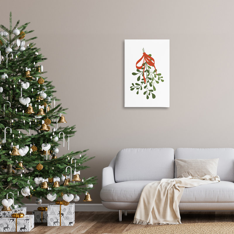 «Minimal Hanging Mistletoe», art mural par Martina Pavlova, H 30 po x l 20 po