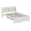 Full Bed Frame With Storage Headboard, Trundle Bed-109555400