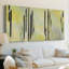 Neutral Assemblage I  -Custom Wrapped Gallery Canvas - 3 Pieces-981029899