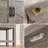 Farmhouse Entryway Table with 2-Door Cabinet-1033580748