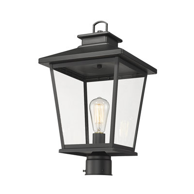 Tête de lanterne câblée à 1 lumière H 19,1 po Asuncion