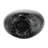 Fraydoun Glass Vase Glass Bubble Texture 9" Gray Home Office Bedroom Living Room