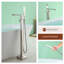 Robinet de baignoire à fixation au sol à poignée simple Calder-61901566