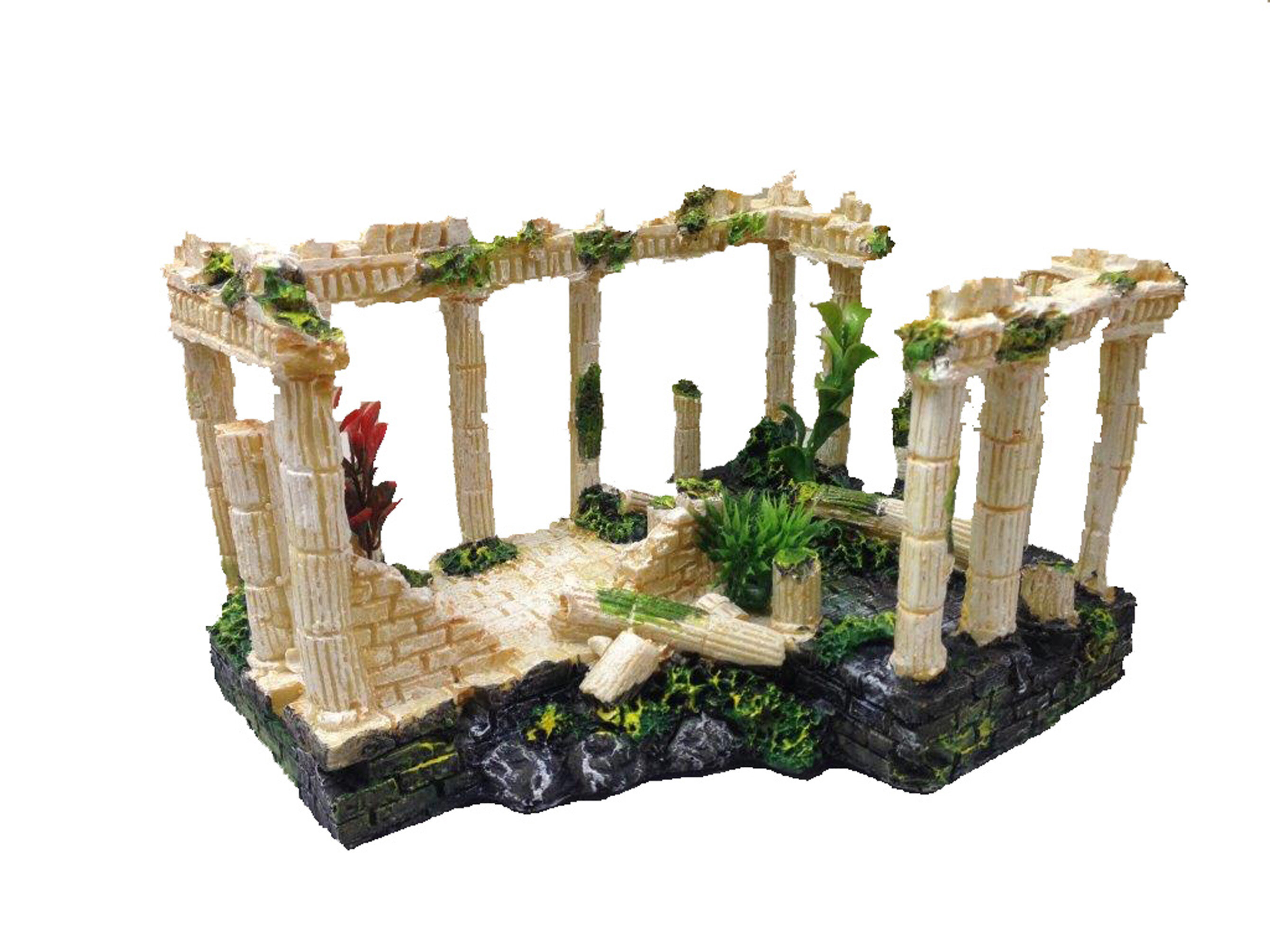 Ancient ruins best sale fish tank decorations