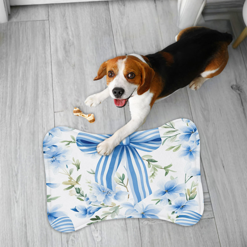 Tapis à rayures en os - 1 pièce