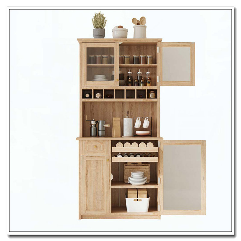 Armoire de cuisine Farmhouse, Naturel