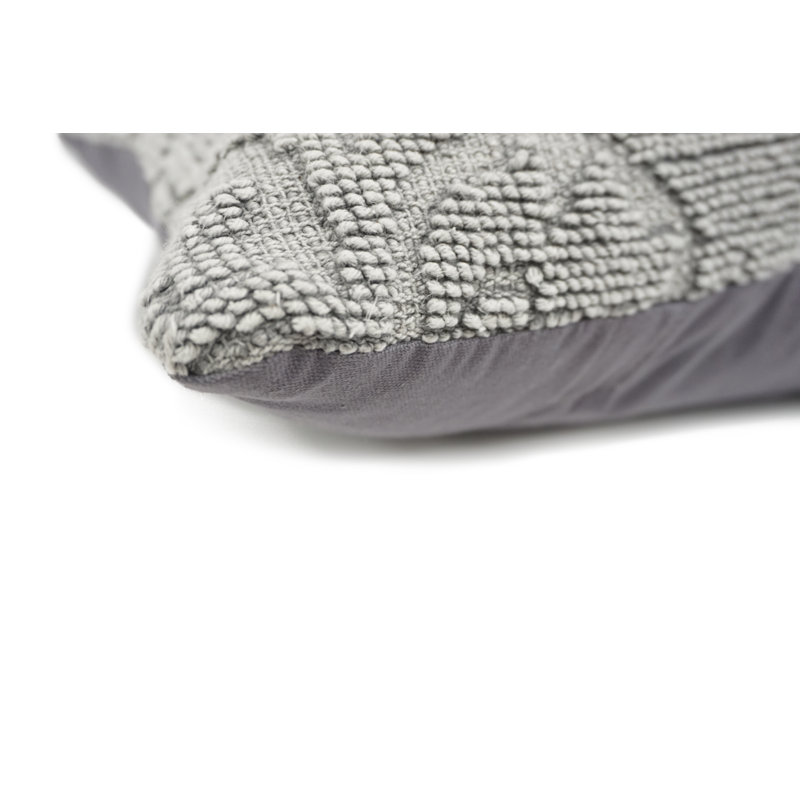 Cotton Blend Throw Pillow