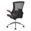 Chaise de travail en similicuir Eliphalet-1855732071