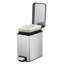 Stella Slim Step Bin Stainless Steel 10L-111819971-111819970