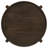 Round Solid Wood End Table