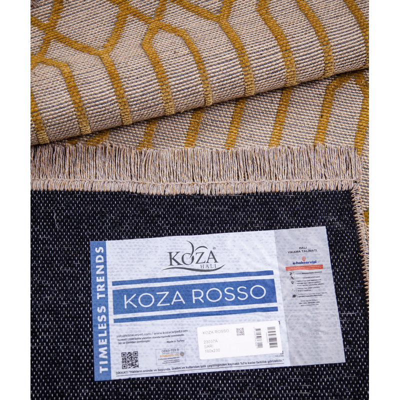 Geometric Area Rug, Rectangle 200 x 290cm