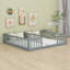 Double Floor Bed With Fence, Guardrails-1897083944