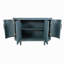 Armoire de bar moderne avec console de rangement moderne 47,2 pouces avec 4 portes et tablettes intérieures réglables pour le salon, la cuisine, la chambre à coucher et le couloir-84298281