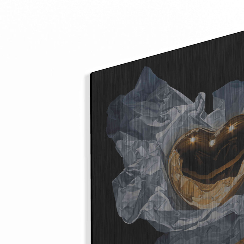 «Heart Of Gold» par François Chartier, H 12 po x l 12 po