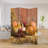 Erroll 72 " H 3 - Panel Solid Wood Folding