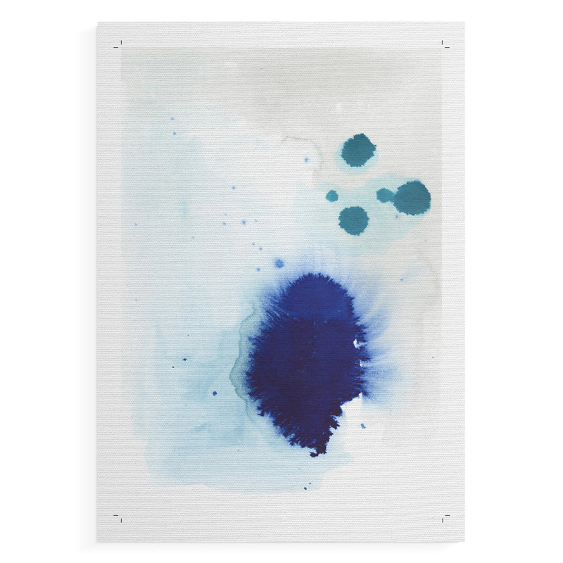 Spare Blue I - Impression sur toile seulement - NON CADRE, H 27 po x l 18 po
