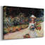 «Young Girl in the Garden at Giverny», 1888, toile tendue avec châssis-2073277058