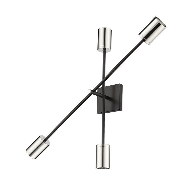 Jaydon Up & Downlight, Polished Nickel