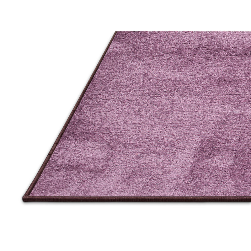 Tapis de zone mauve contemporaine Rizokarpaso, Rectangle 2 pi x 3 pi