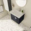 Meuble-lavabo moderne de 24 po, fixé au mur pour les petites salles de bain, silencieux avec portes à fermeture douce et poignées en métal, petit lavabo à fixation en douceur-1944449065-1944449071