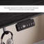 Bureau d'ordinateur noir à hauteur réglable-717263703