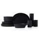 Stone by Mercer Project Katachi 16-Piece Dinnerware Set Stoneware