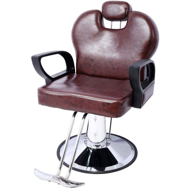 Fauteuil de coiffeur polyvalent et robuste pour les salons professionnels et les maisons, améliorant le confort et le style.