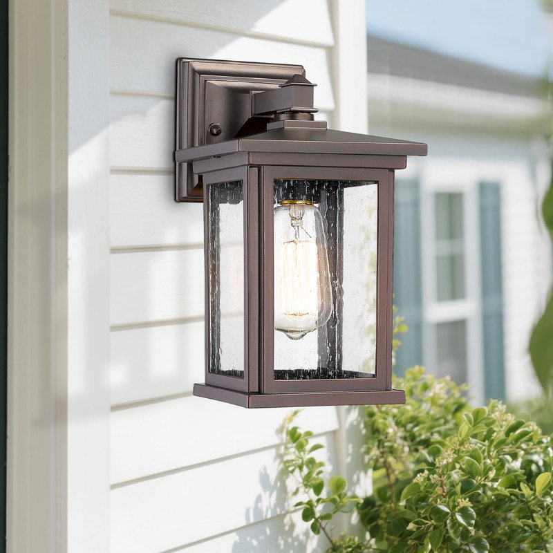 Outdoor Wall Light Fixture, Black Finish, Exterior Wall Sconce For Porch, Patio, Entryway, 4-Pack, Matte Black