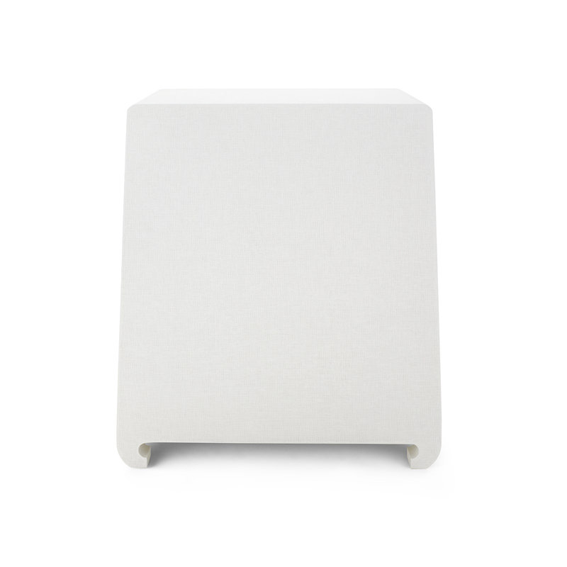 Ming End Table, White