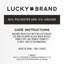 Rideau de douche 1 pièce L 70 po x L 72 po Lucky Brand-128782779