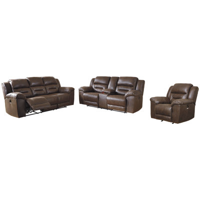 Naguib 3 - Piece Living Room Set