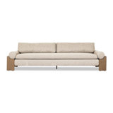 Joette Outdoor Sofa-104"-Washed Brown-FSC