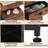 Aabriella 16.1'' W Metal Nightstand