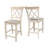 Delfreda Solid Wood Counter Stool