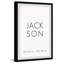 Jackson - cadre photo, impression d'art textuel sur papier-1006977157-1022567265-1022567266