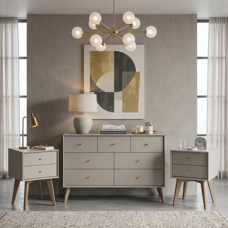 Sleep Suite Bedroom Set, Light Grey