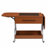 Round Lift-Top Coffee Table with Wheels