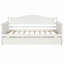 Twin wooden daybed with trundle bed, sofa bed for bedroom living room-633602079